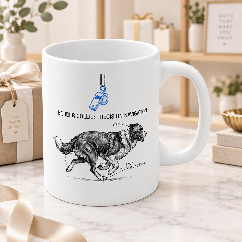 The Border Collie Navigation System Mug