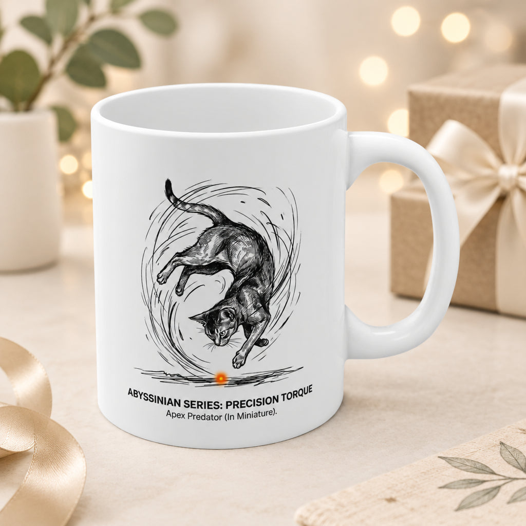 Abyssinian Feline Torque Diagram Mug