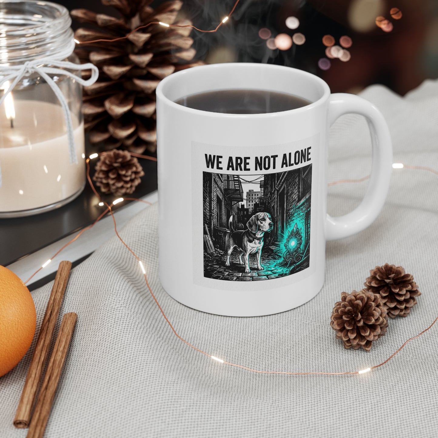 The Beagle Night Beacon Mug