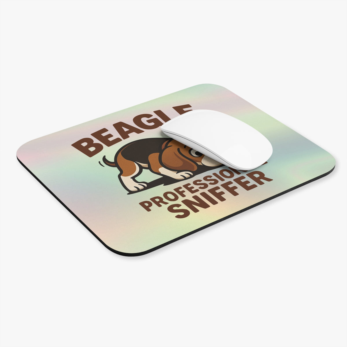 Beagle "Professional Sniffer" Mouse Pad