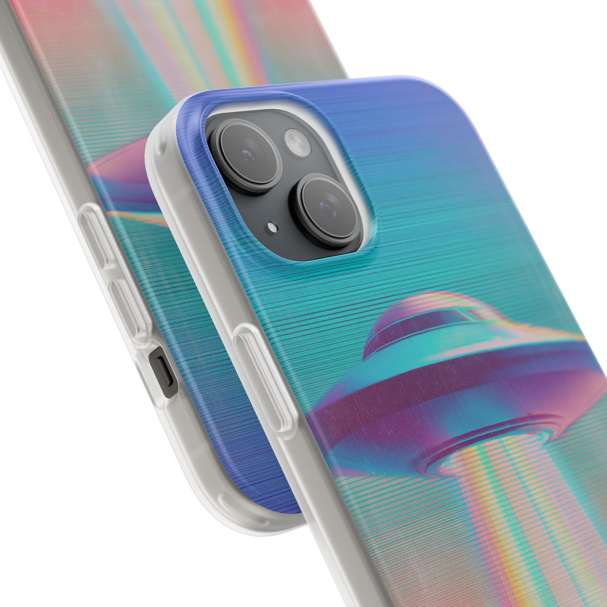 Scruffy Dog and UFO Flexi Cases – Fun and Playful iPhone Case