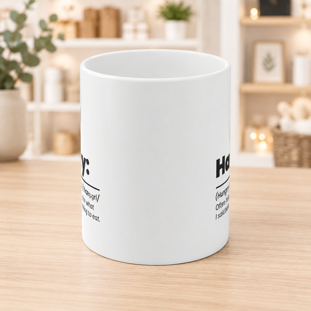Humorous Hangry Mug