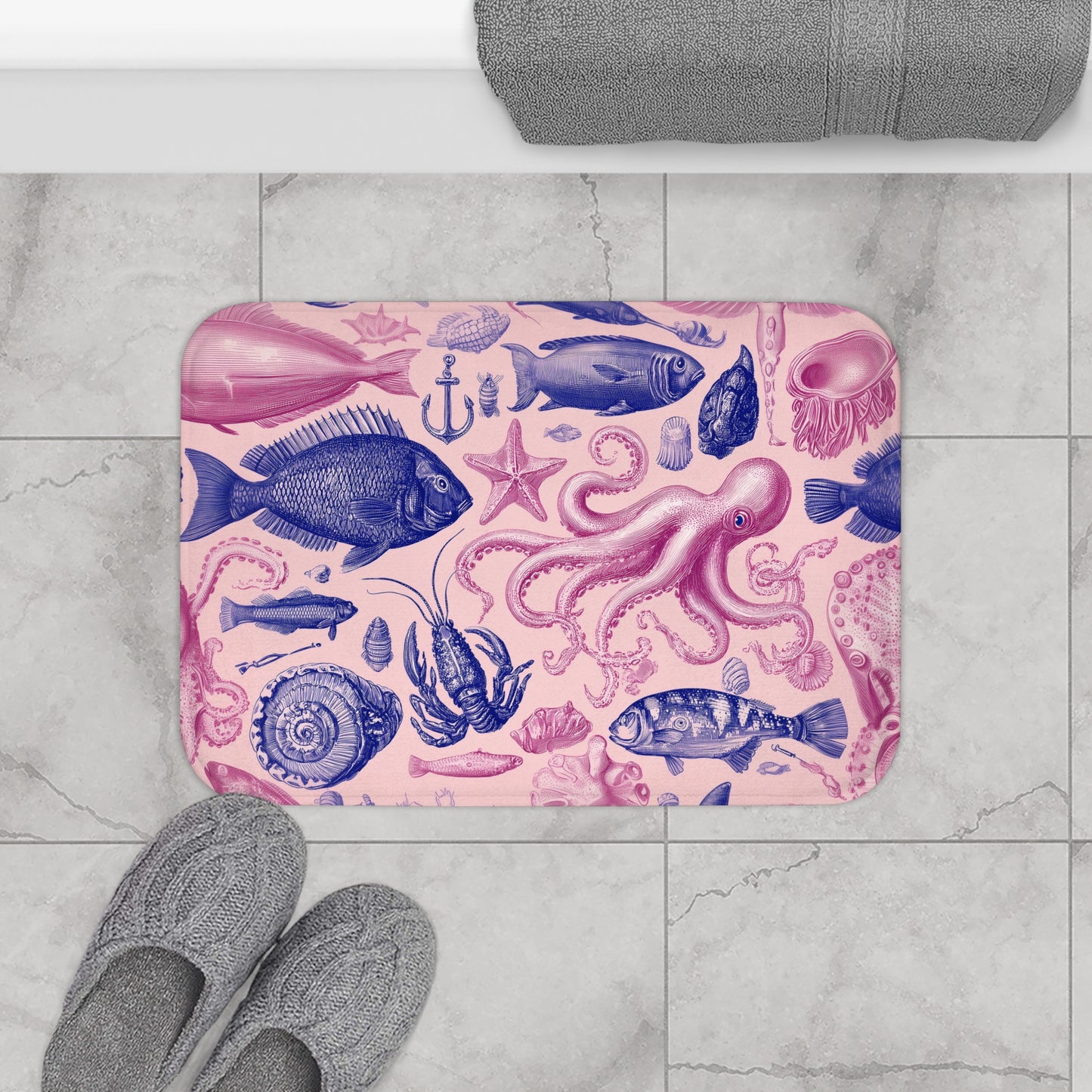 Deep Sea Day Dream Bath Mat