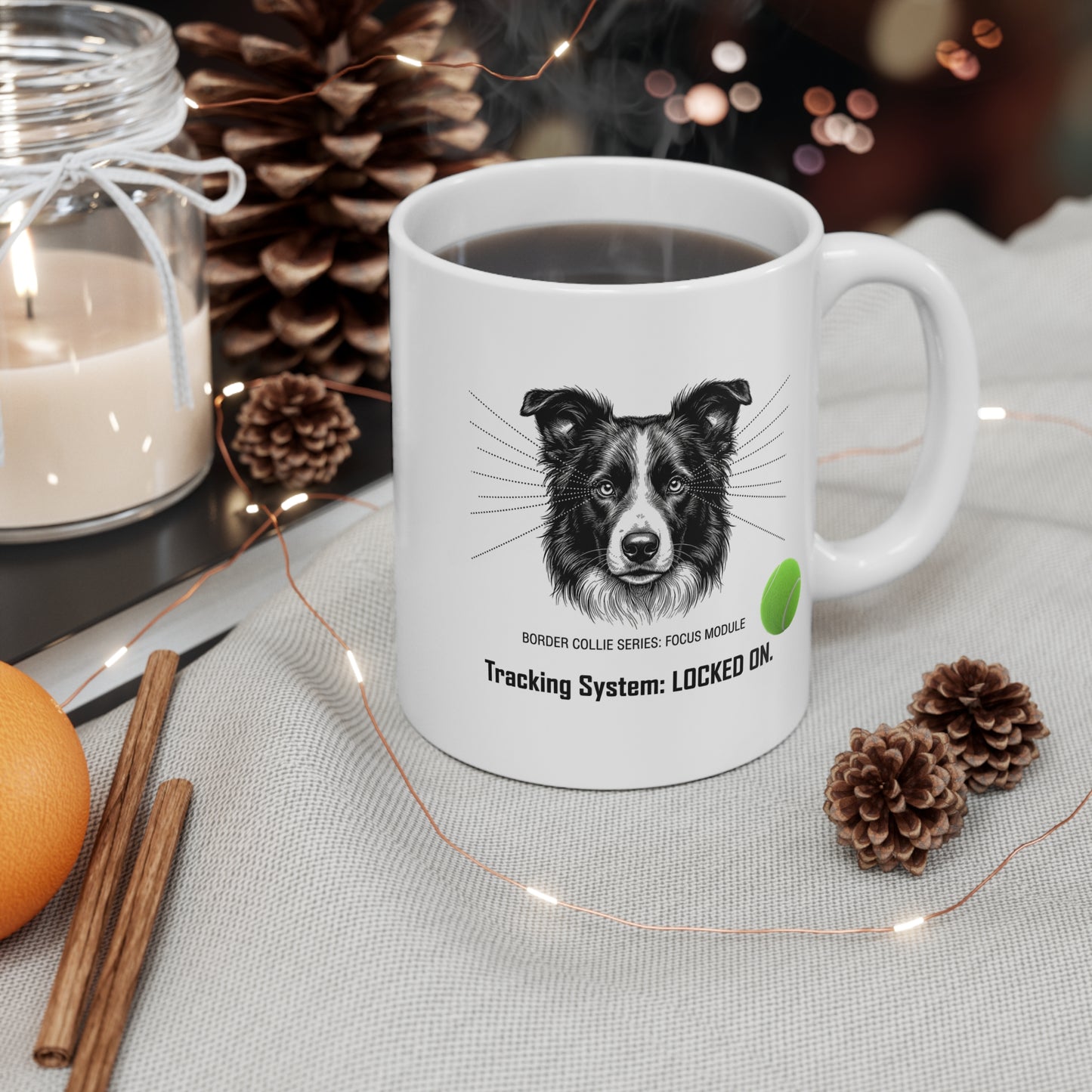 Border Collie Focus Module Mug
