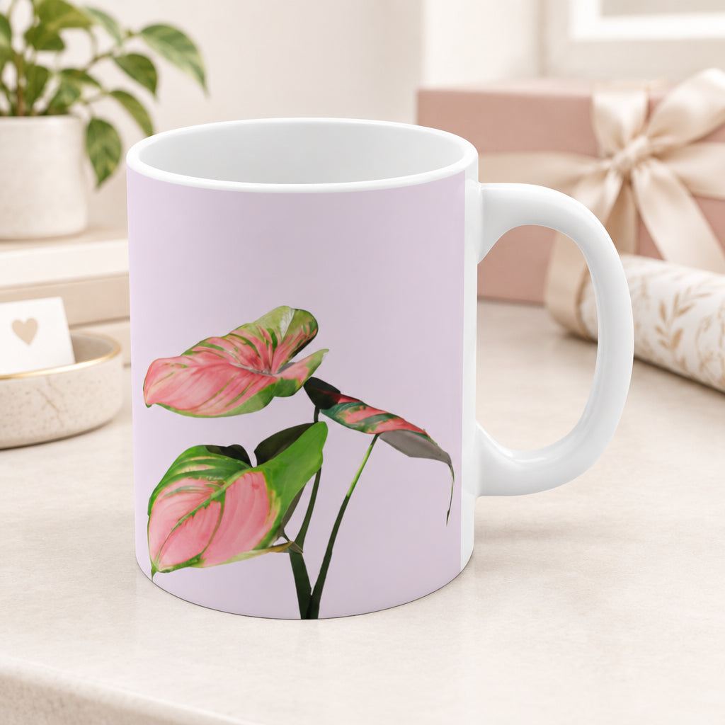 Philodendron Pink Princess Mug