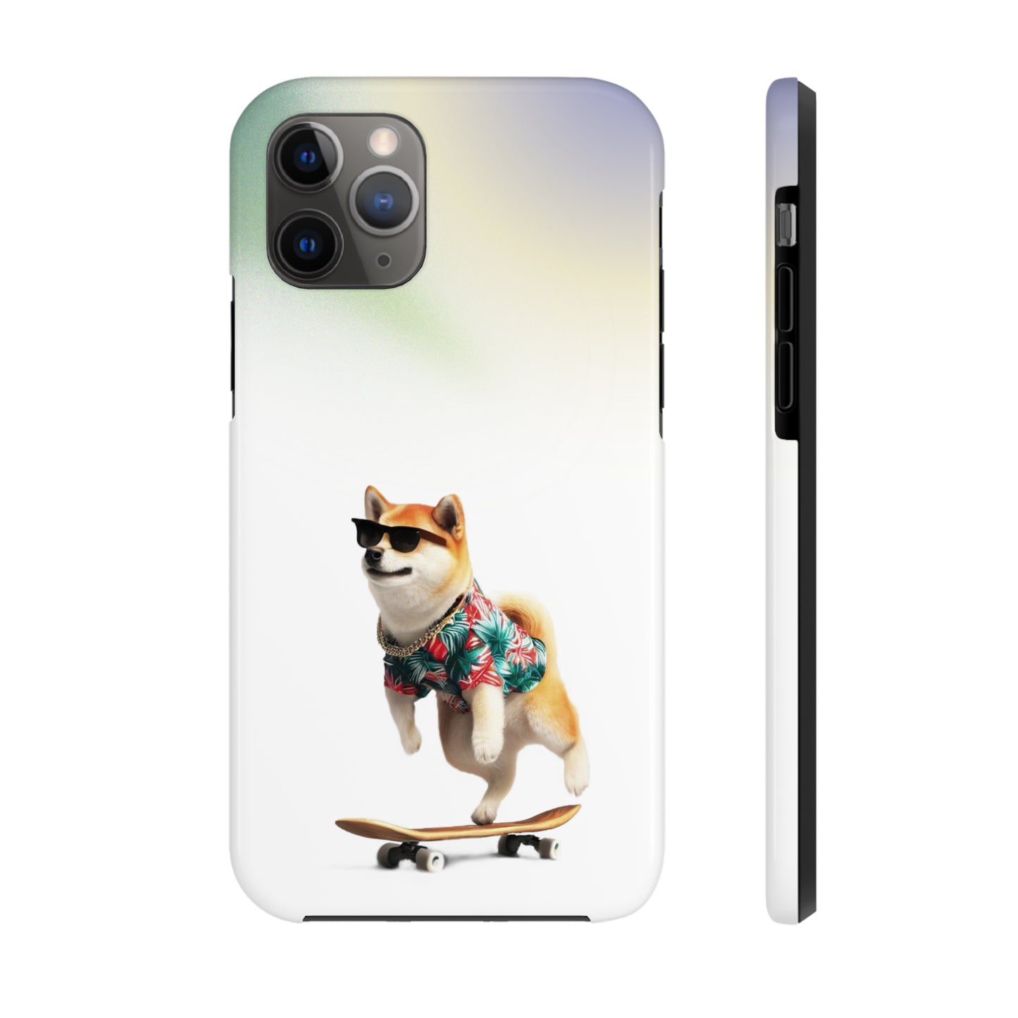 Shiba Gradient Touch Case for iPhone with Wireless Charging