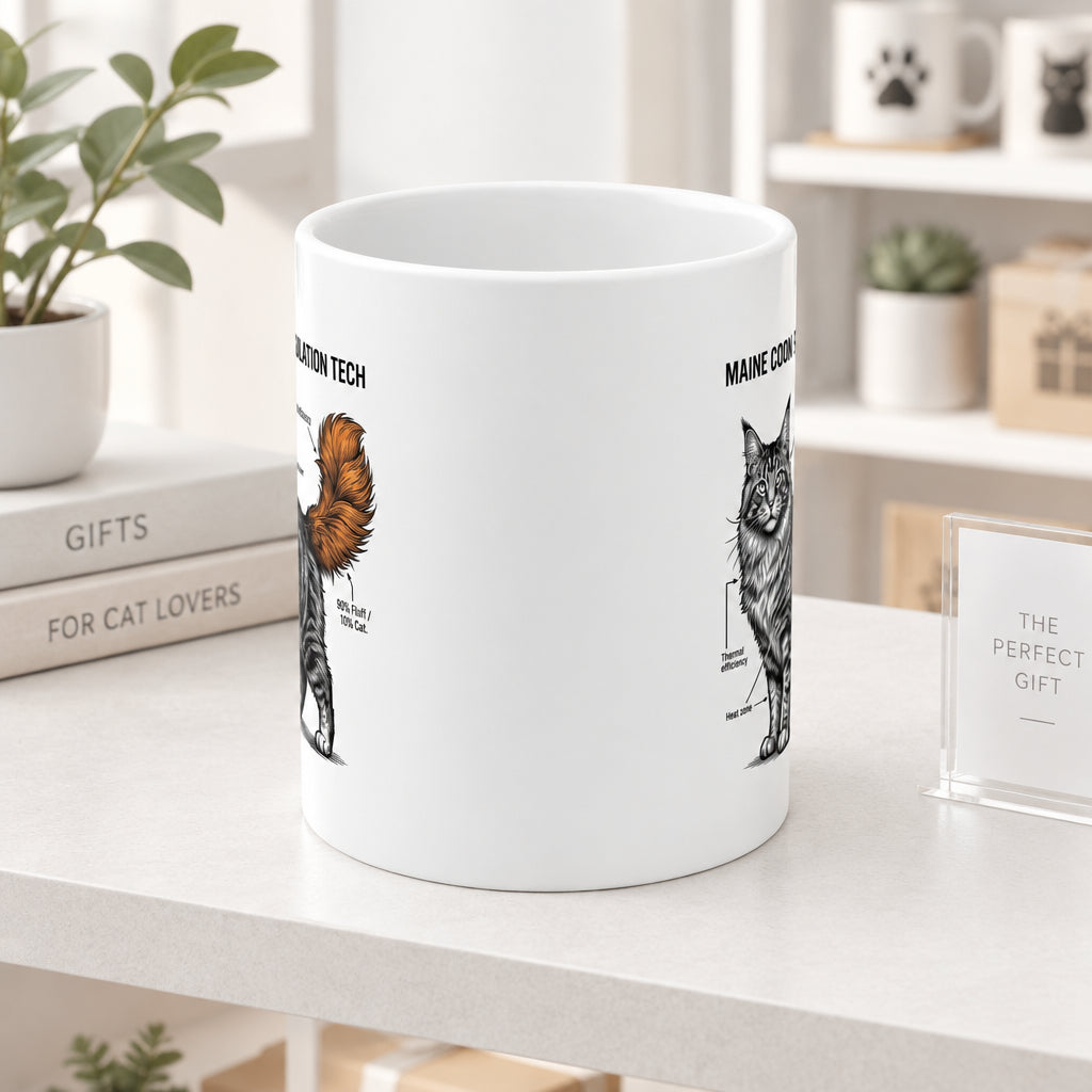 The Maine Coon Thermal Insulation Guide Mug