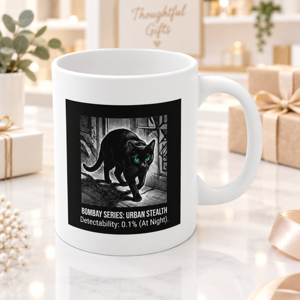 The Bombay Cat Urban Stealth Guide Mug