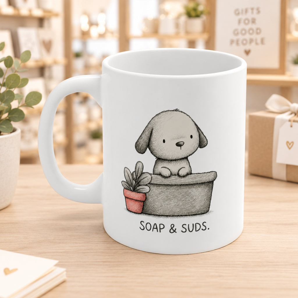 The Bathtime Puppy Mug