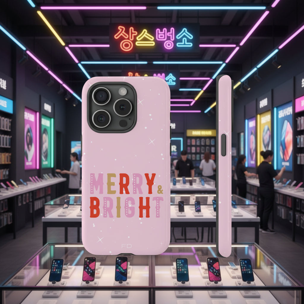 Merry & Bright Tough Case for iPhone