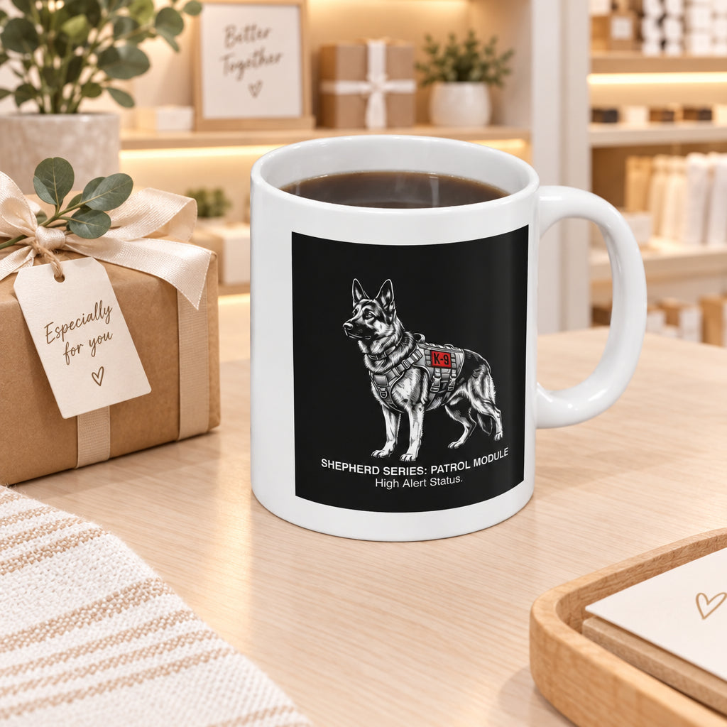 The German Shepherd Patrol Module Mug