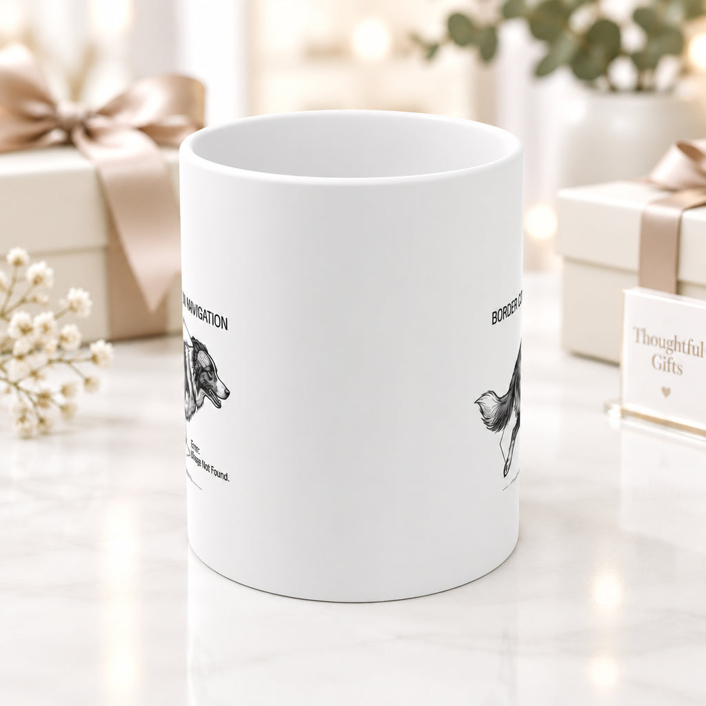 The Border Collie Navigation System Mug