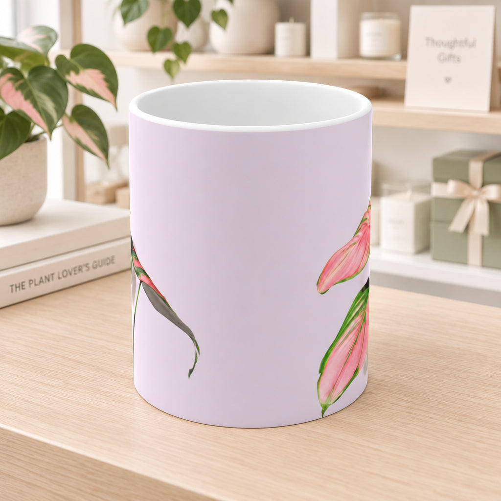 Philodendron Pink Princess Mug