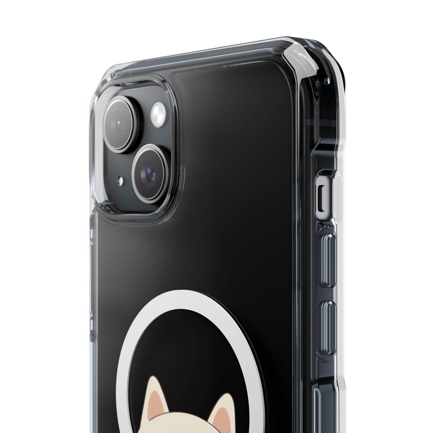 Oneticase Kawaii Chubby Cat Magnetic Case for iPhone