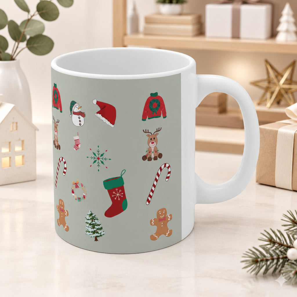 Holiday Ornaments Mug