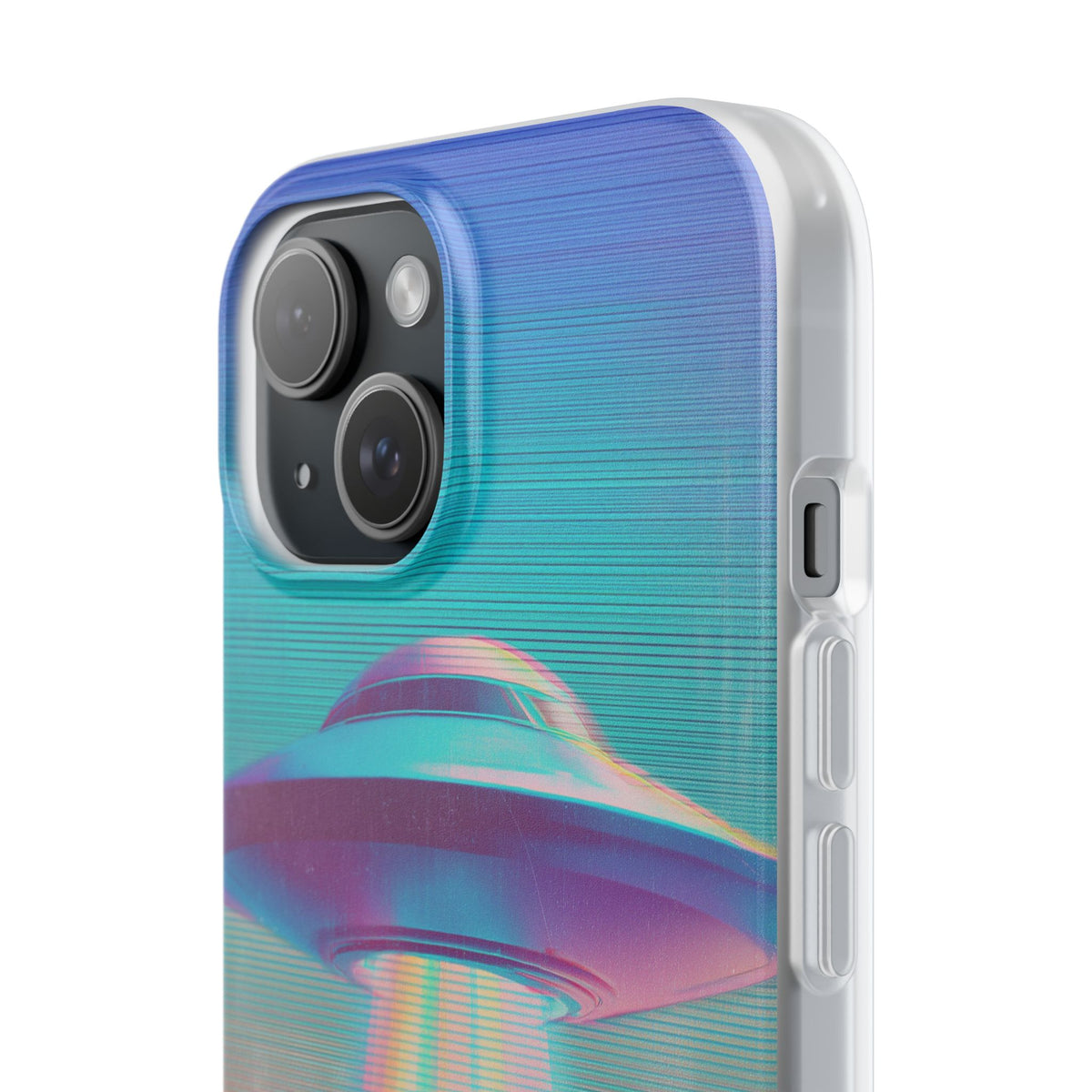 Scruffy Dog and UFO Flexi Cases – Fun and Playful iPhone Case