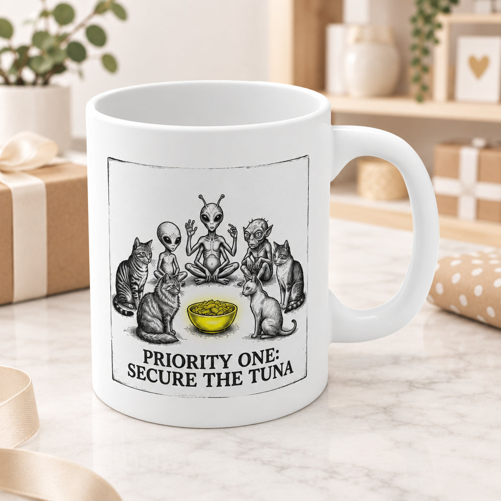 The Multi-Cat Alien Council Mug
