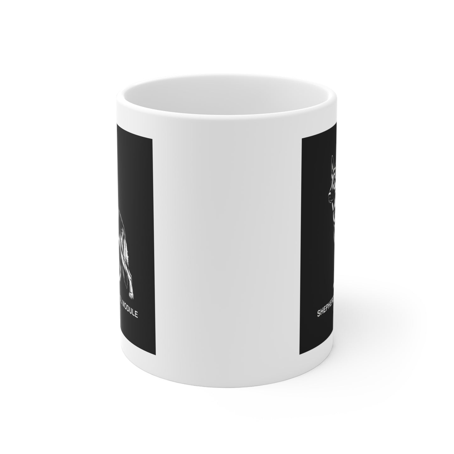 The German Shepherd Patrol Module Mug