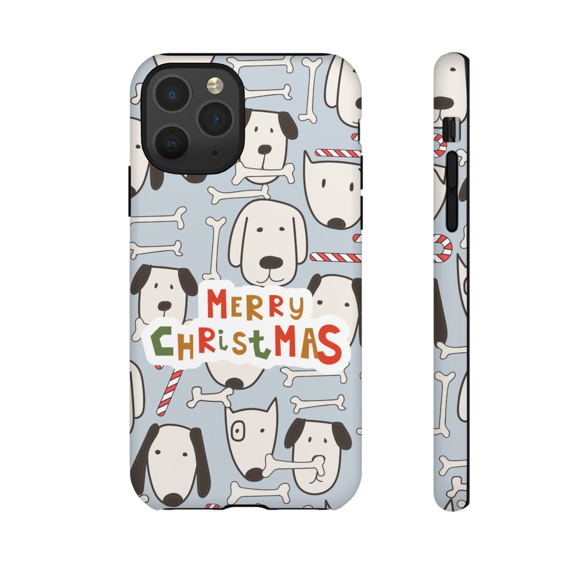 Merry Christmas Dog Pattern Tough Cases