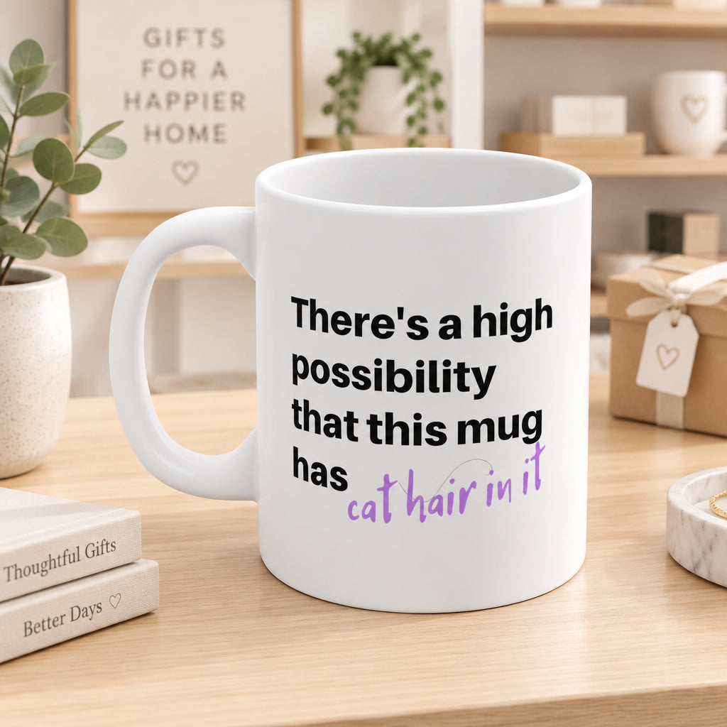 Funny Cat Hair Mug