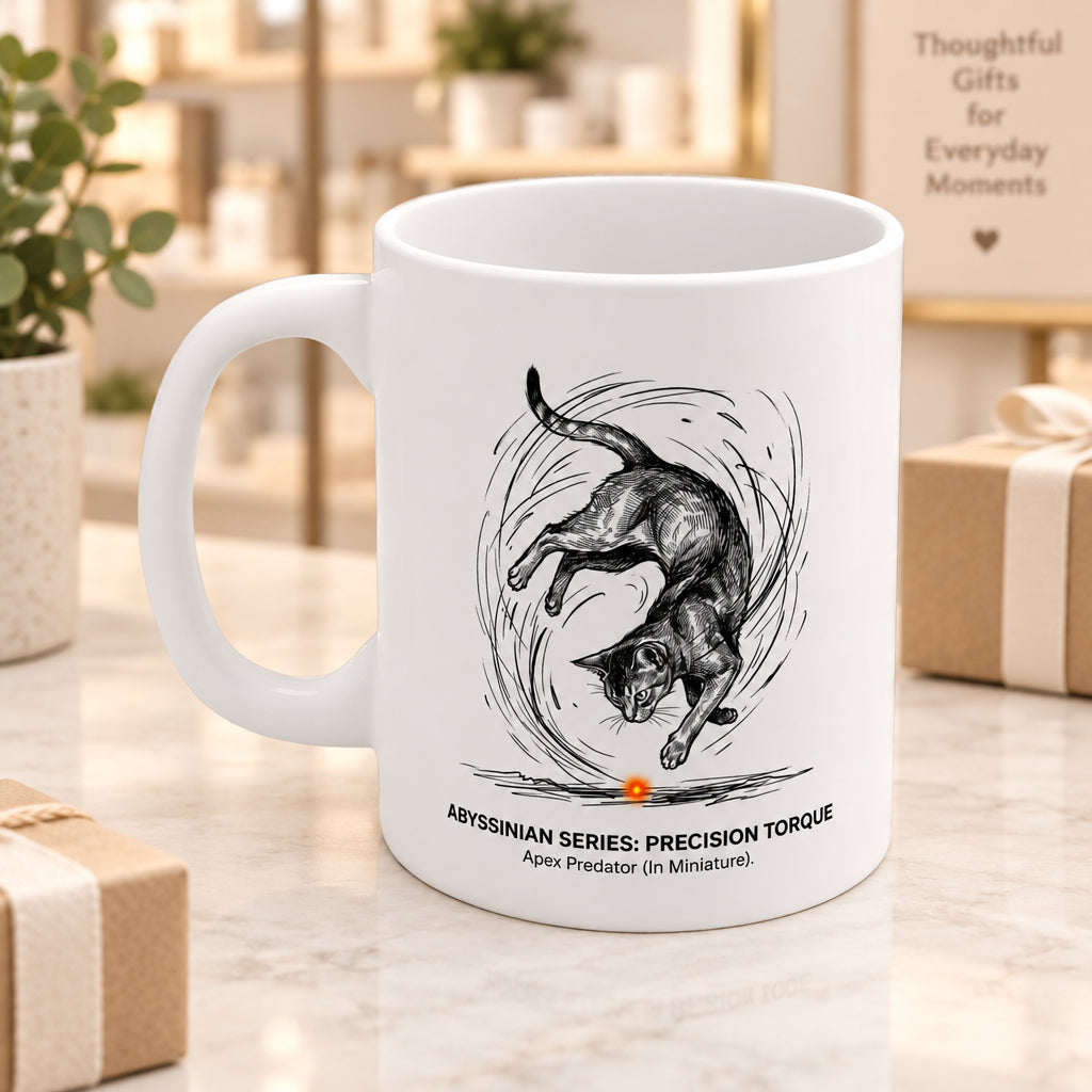 Abyssinian Feline Torque Diagram Mug