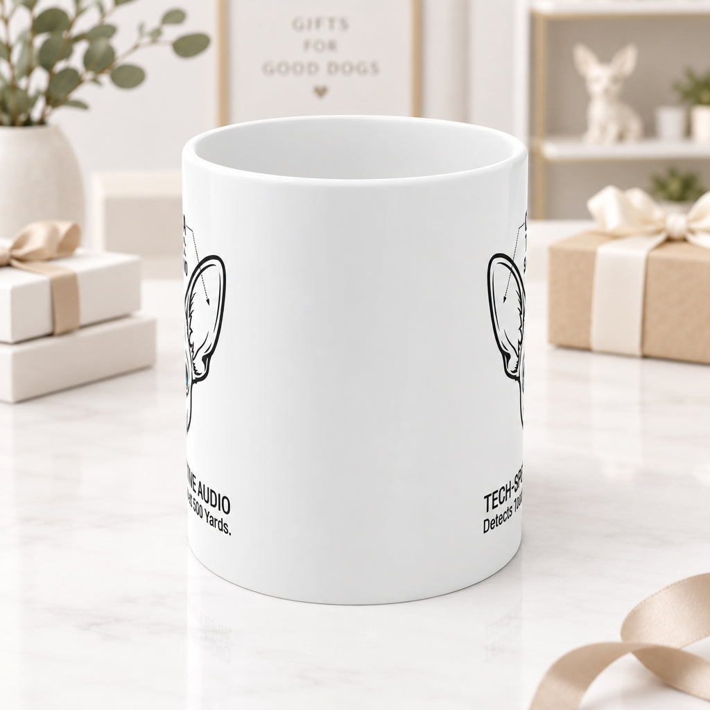 Chihuahua Auditory System Tech Design Mug