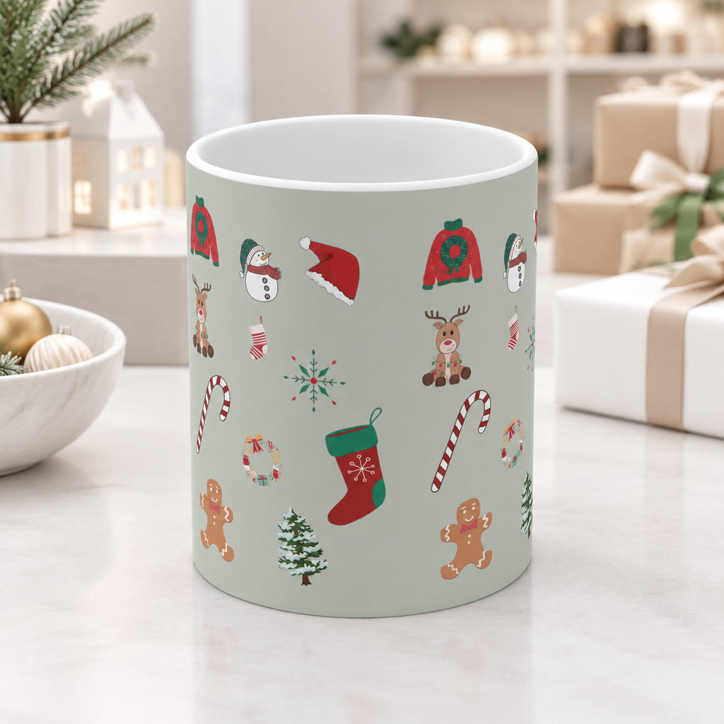Holiday Ornaments Mug