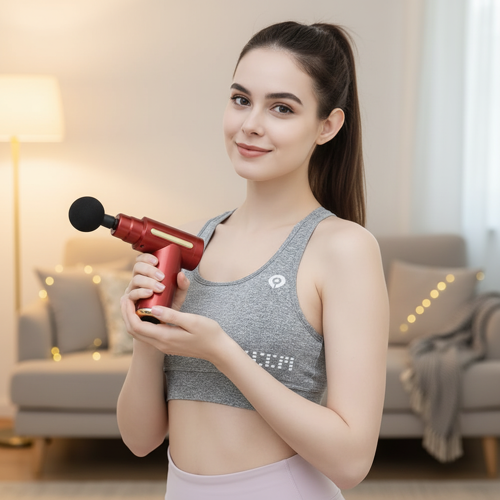 Compact Handheld Muscle Massager