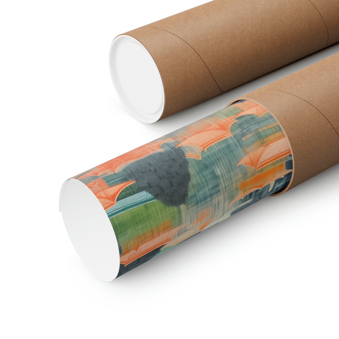 Japanese Landscape Art Poster