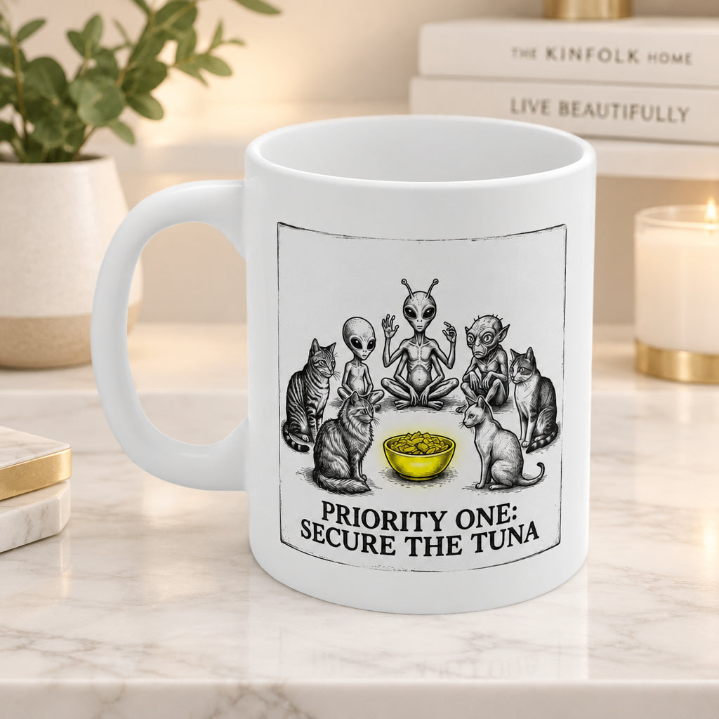 The Multi-Cat Alien Council Mug