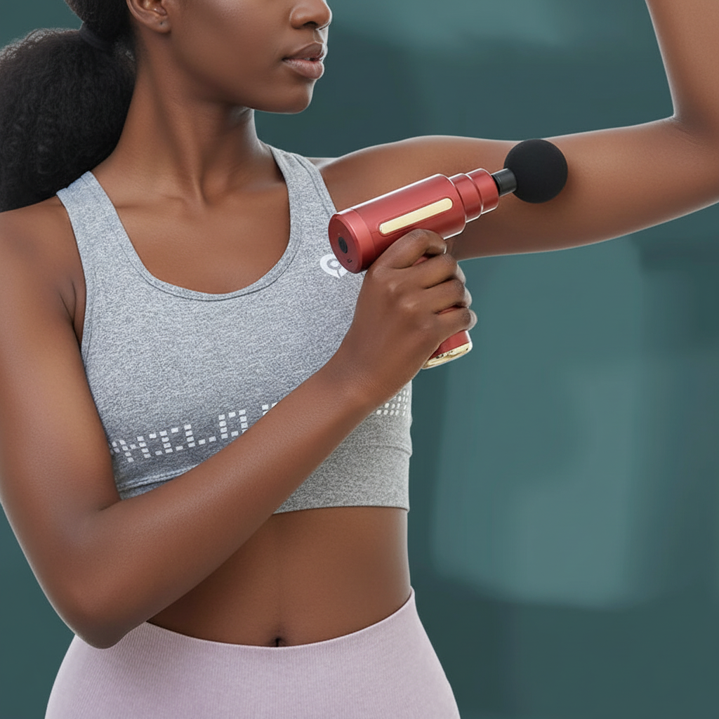 Compact Handheld Muscle Massager