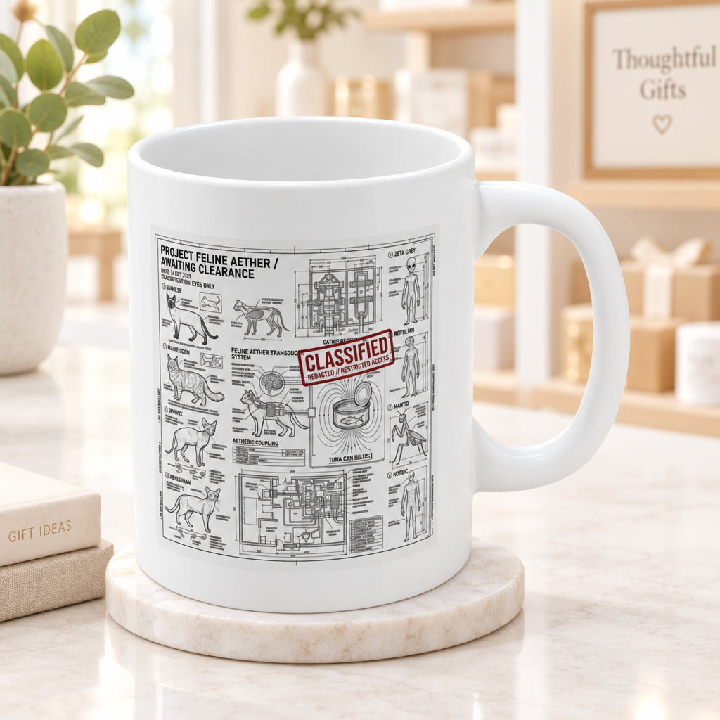 The Classified Cat & Tuna Files Mug