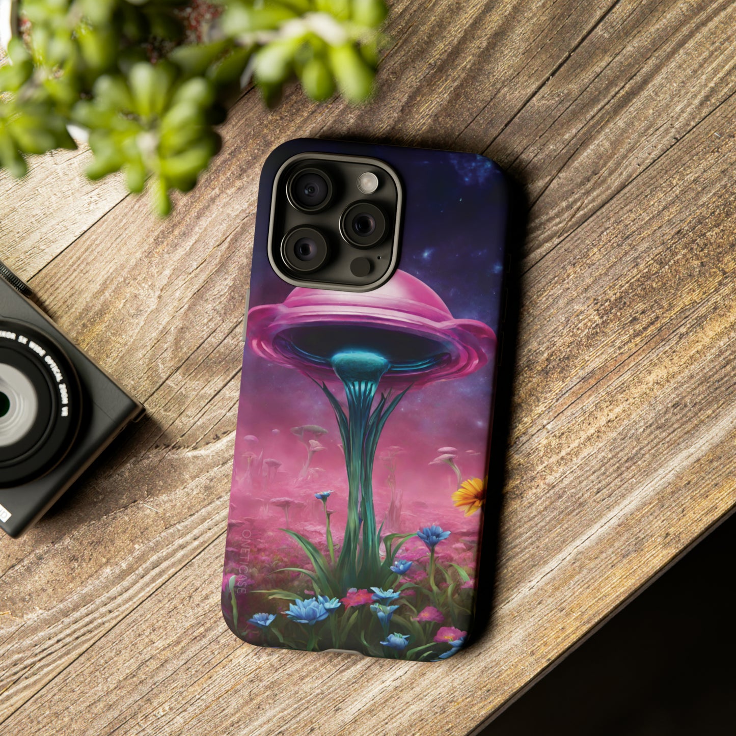 Galactic Floral Fusion Tough Cases