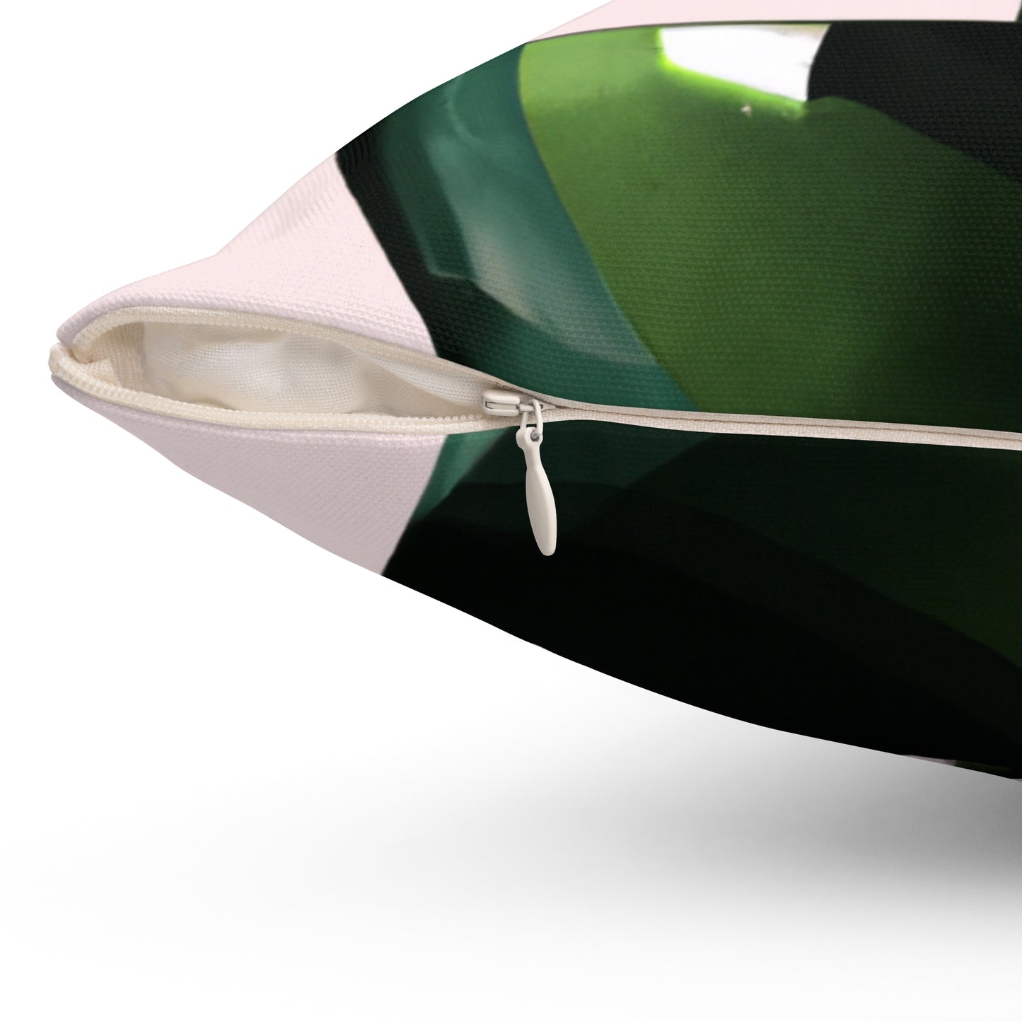 Philodendron Pink Princess in Pot Square Pillow - 3 Sizes