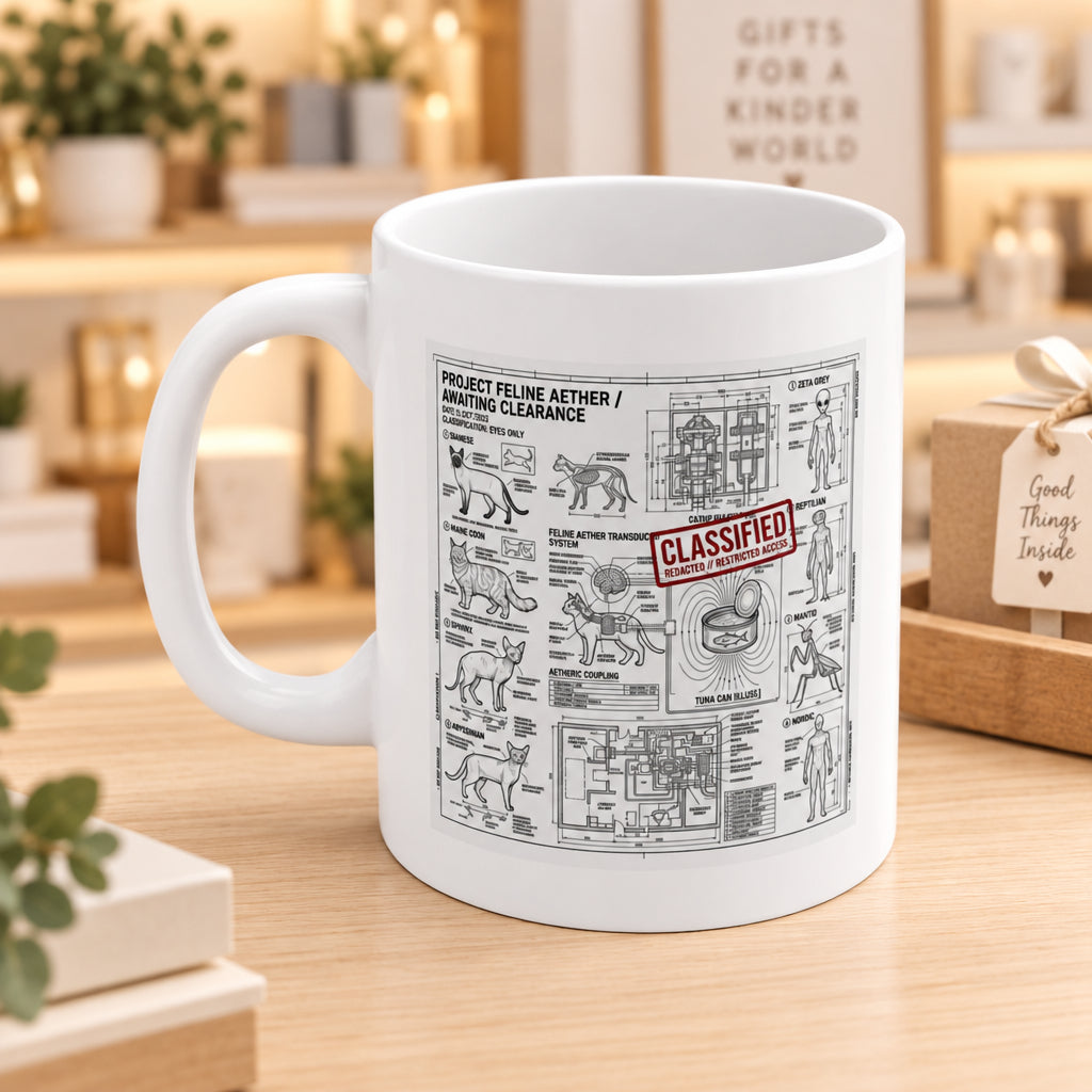 The Classified Cat & Tuna Files Mug