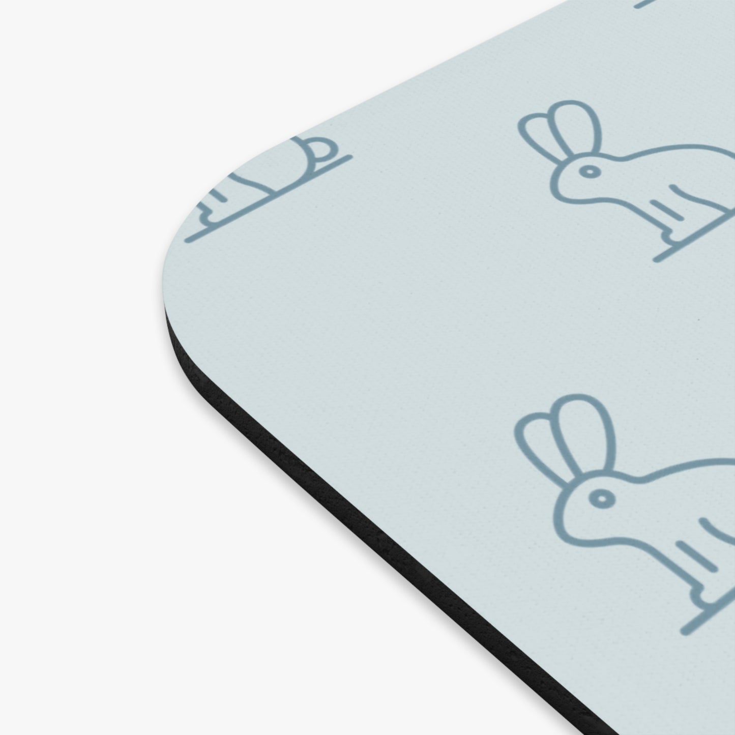Blushing Rabbit Mouse Pad