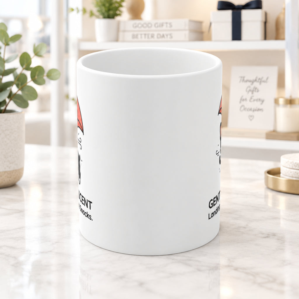 The Umbrella Parachutist Mug