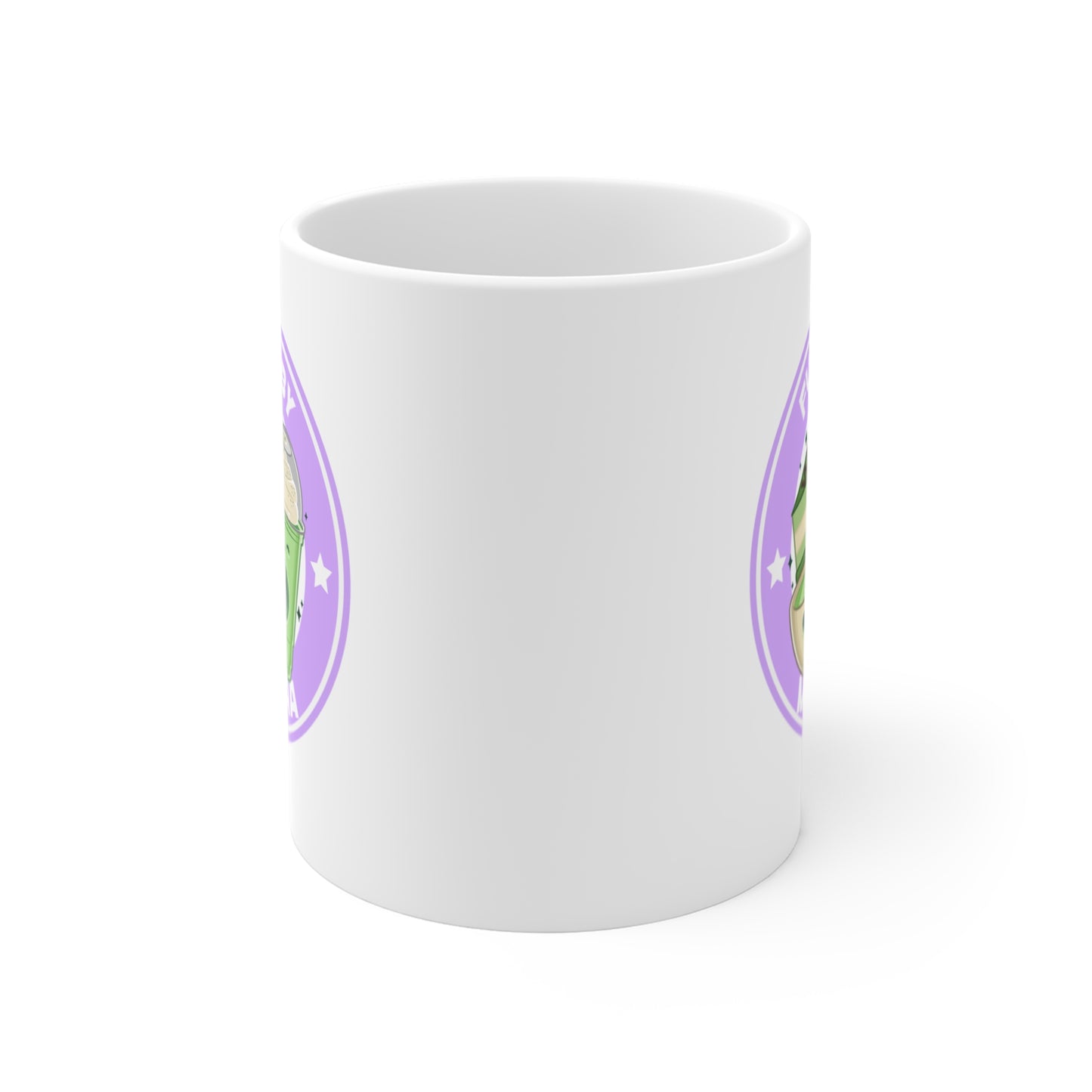 Humorous Fueled by Matcha Mug