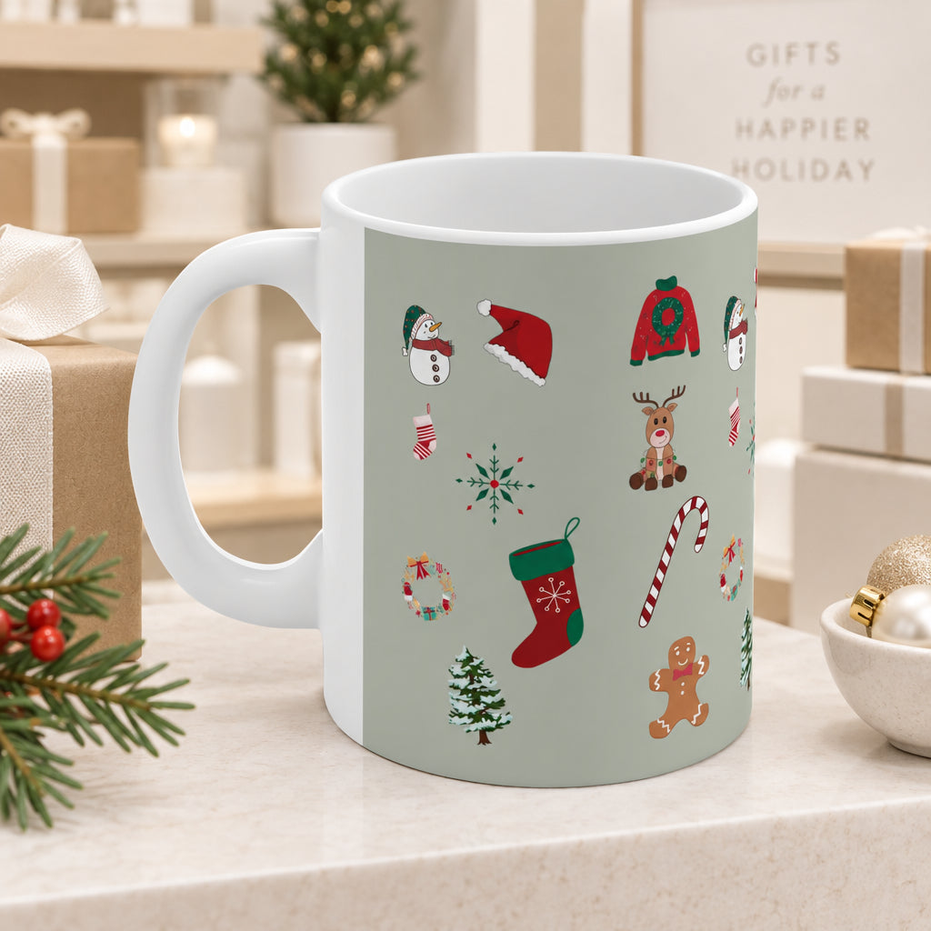 Holiday Ornaments Mug