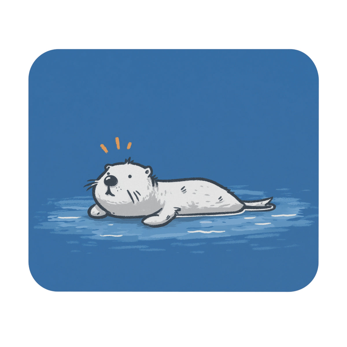 Cute Otter Mouse Pad