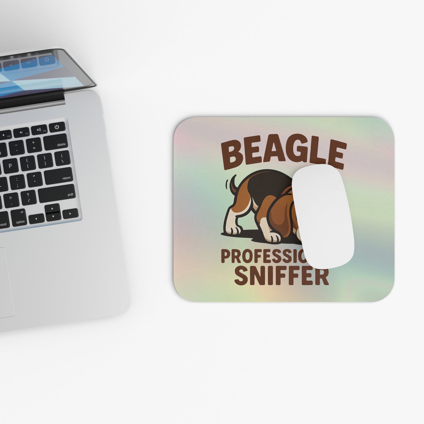 Beagle "Professional Sniffer" Mouse Pad