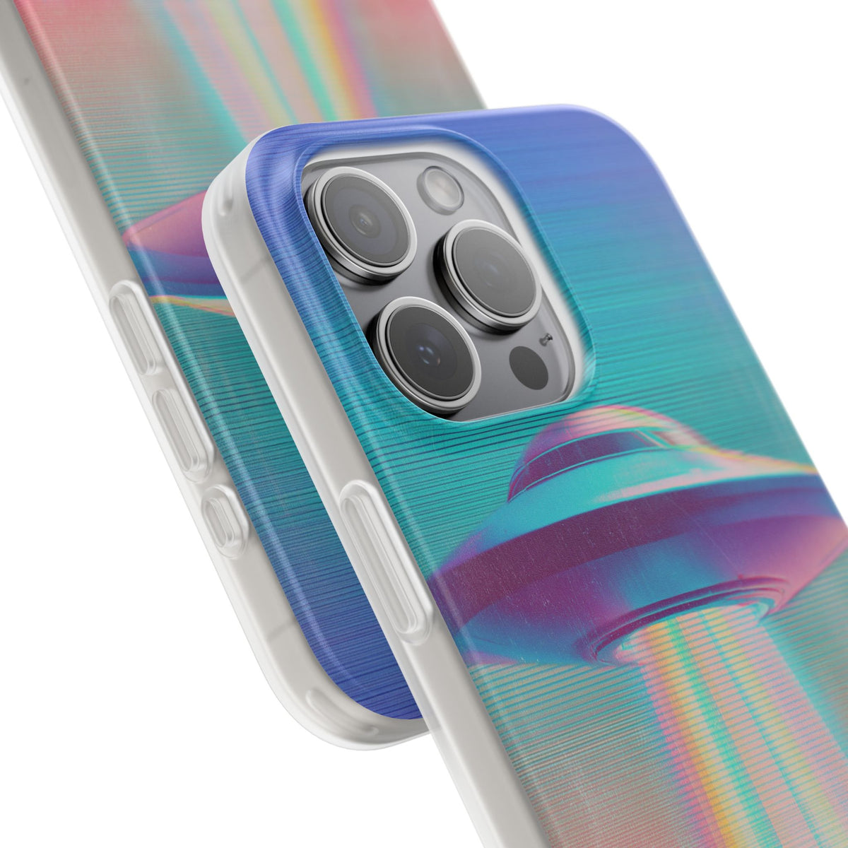 Scruffy Dog and UFO Flexi Cases – Fun and Playful iPhone Case