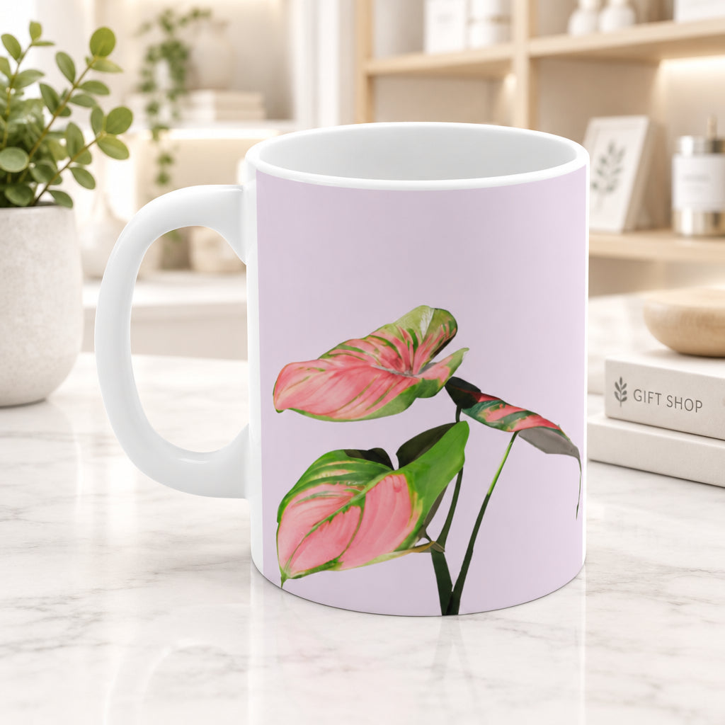 Philodendron Pink Princess Mug