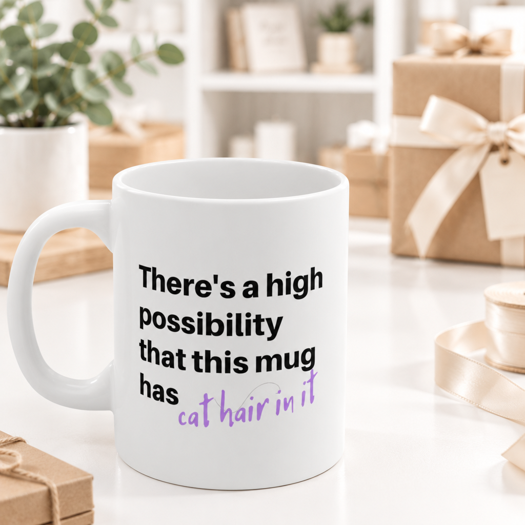 Funny Cat Hair Mug