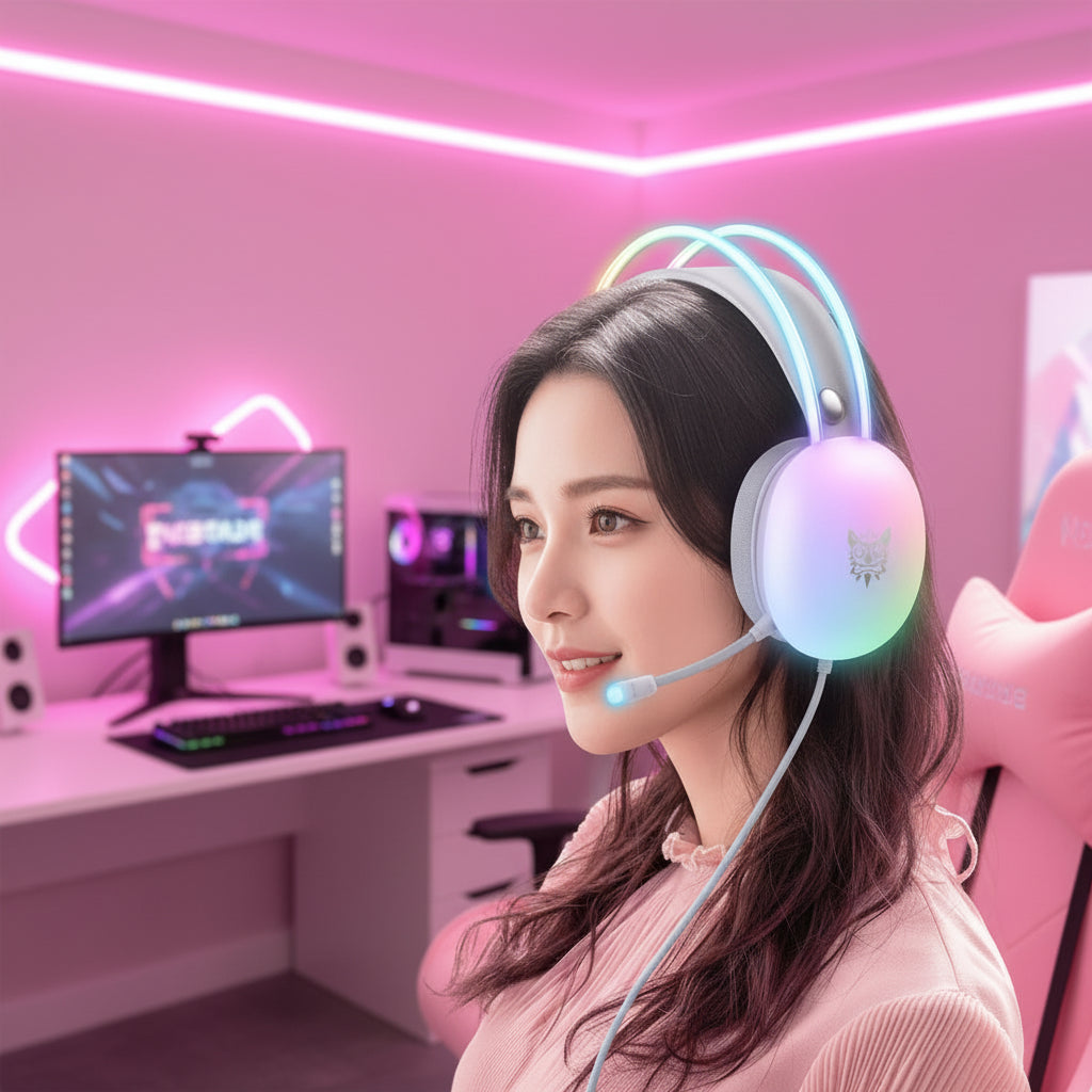 RGB Gaming Headphone For Content Creator