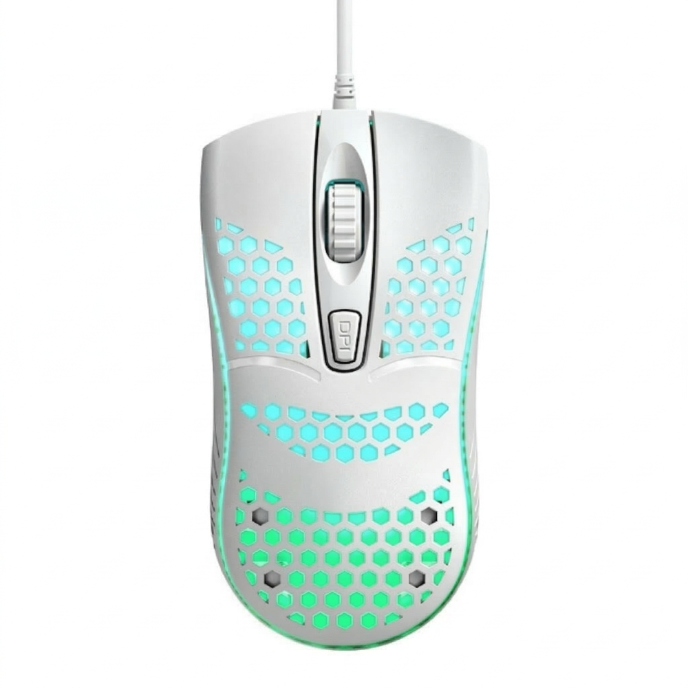 USB Wired Light Up Gaming Keyboard and Mouse Set