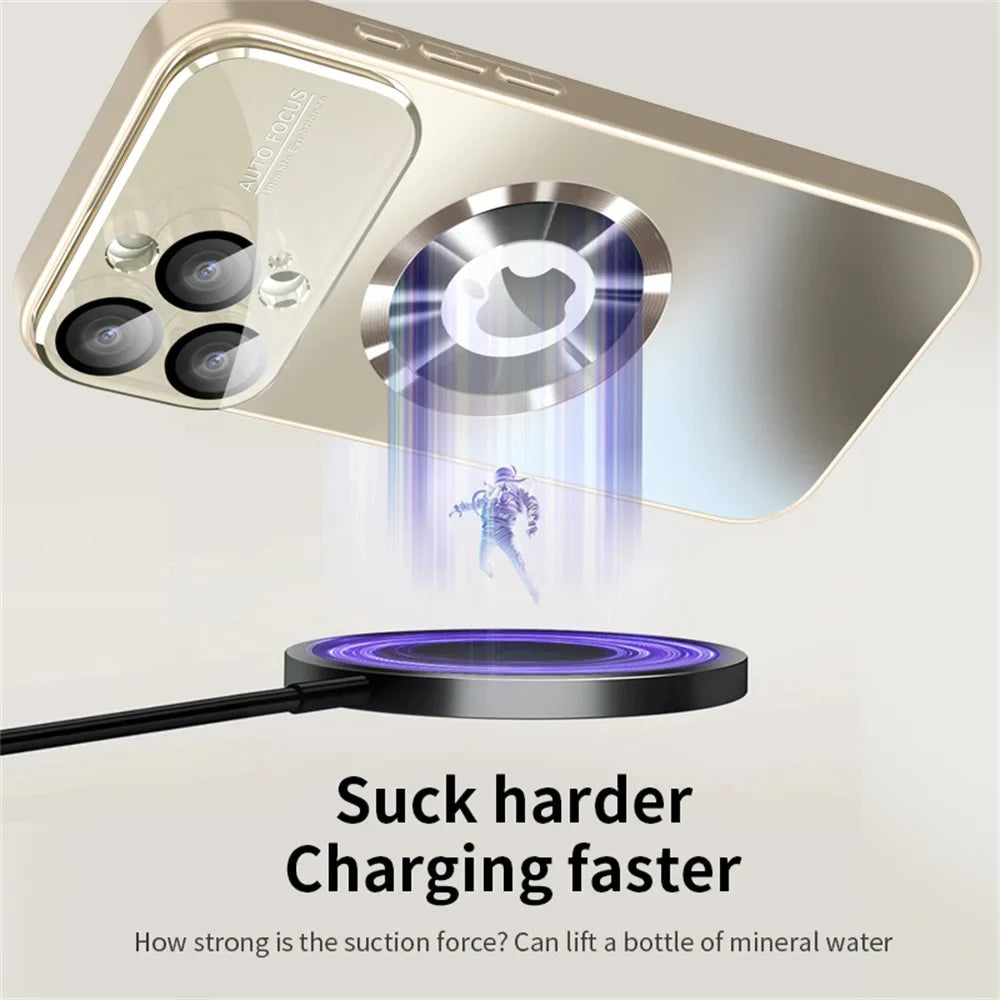 Anti Scratch Magnetic Phone Case for iPhone 14 to 17 series
