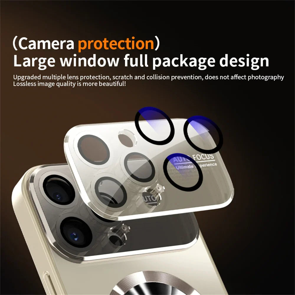 Anti Scratch Magnetic Phone Case for iPhone 14 to 17 series