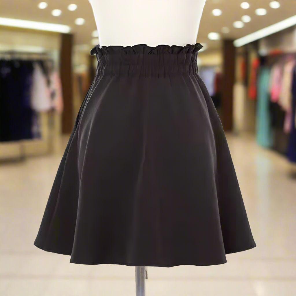 Anime Inspired High Waist Gothic Skirt
