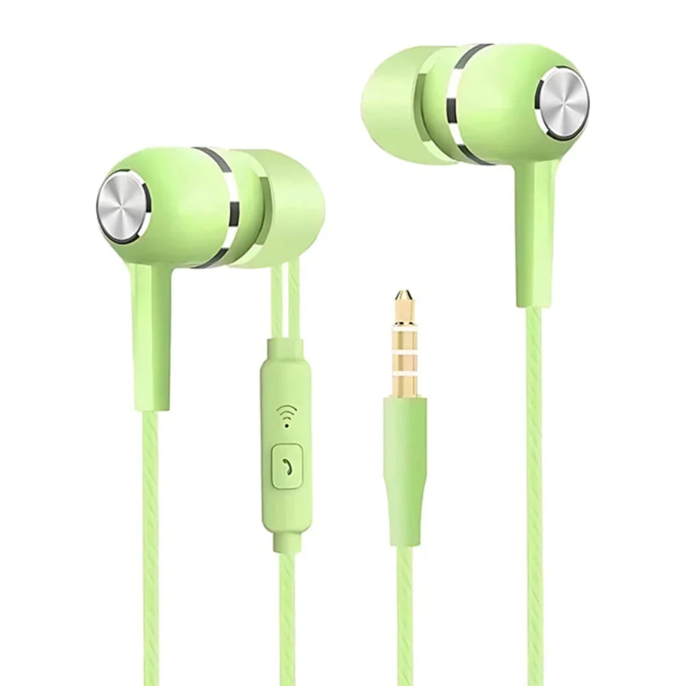 Buy 1 Get 2 Free | 3.5mm HiFi Heavy Bass Wired Earbuds